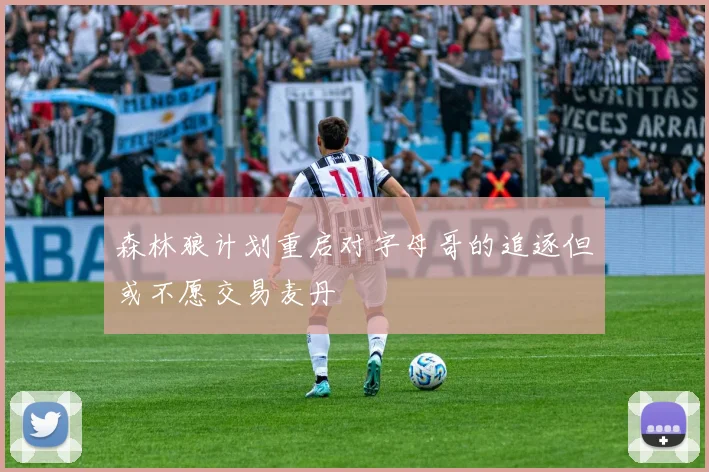 森林狼计划重启对字母哥的追逐但或不愿交易麦丹